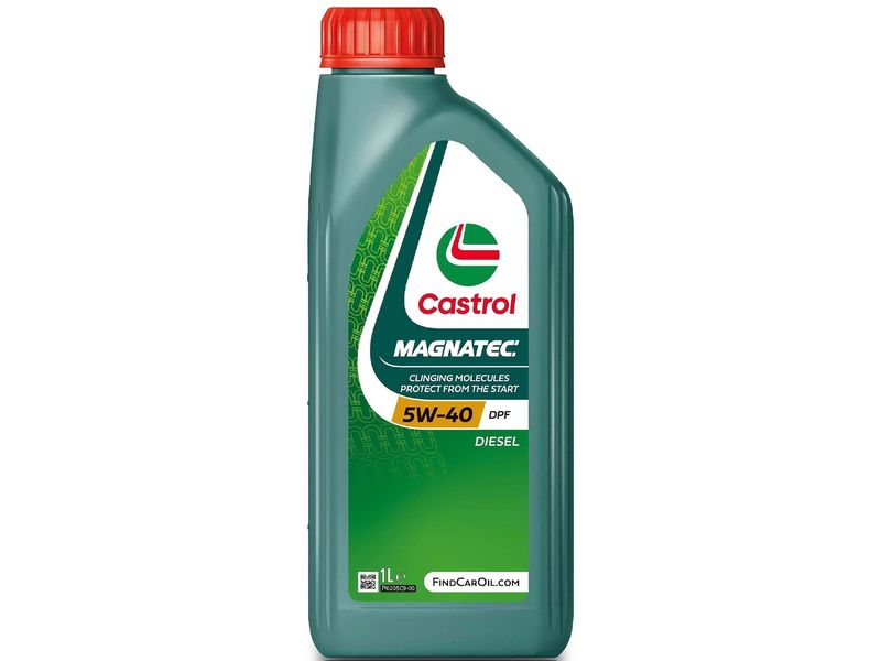 Castrol Motorenöl Magnatec 5W-40 DPF 1 l Öl zum Schutz des Motors vor Motorverschleiss bei der Warmlaufphase