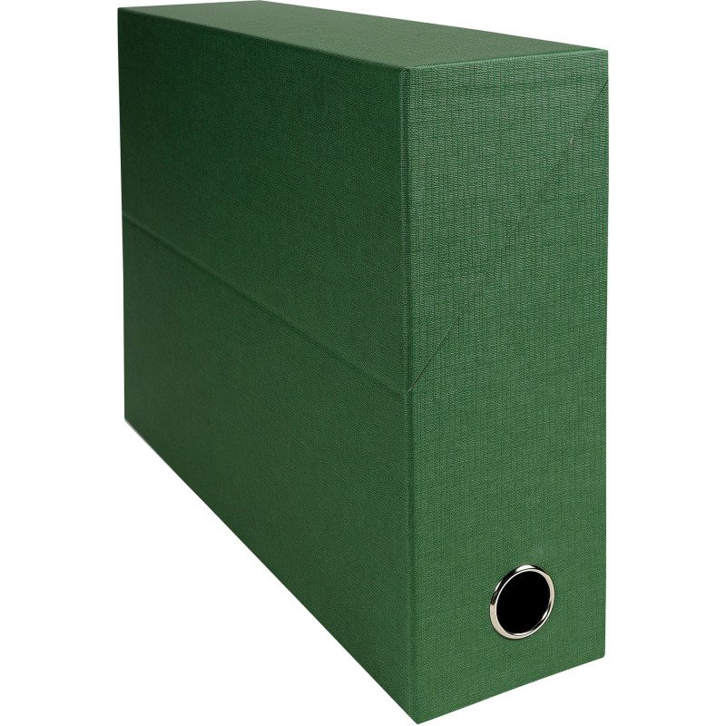 Boîte de classement carton toilé Exacompta dos 9 cm assorties