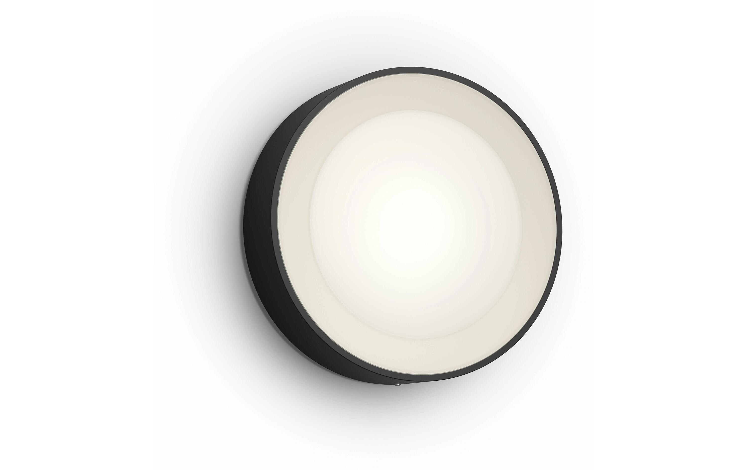 White & Color Ambiance Outdoor Daylo Wandleuchte Schwarz<br>Aussenleuchte Daylo Hue WACA, Schwarz
