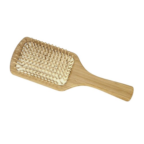 RickiParodi Escova de Bambu Pneumática Retangular Larga