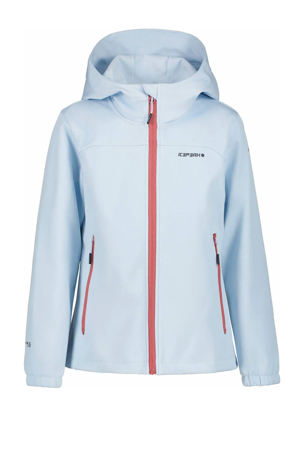 Icepeak outdoor jas KOBRYN lichtblauw