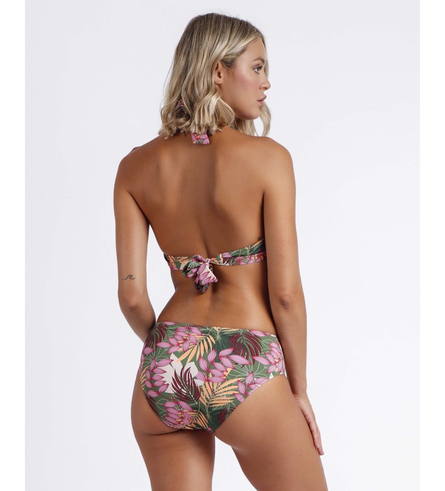 Biquíni Halter Havaiano Estampado Admas
