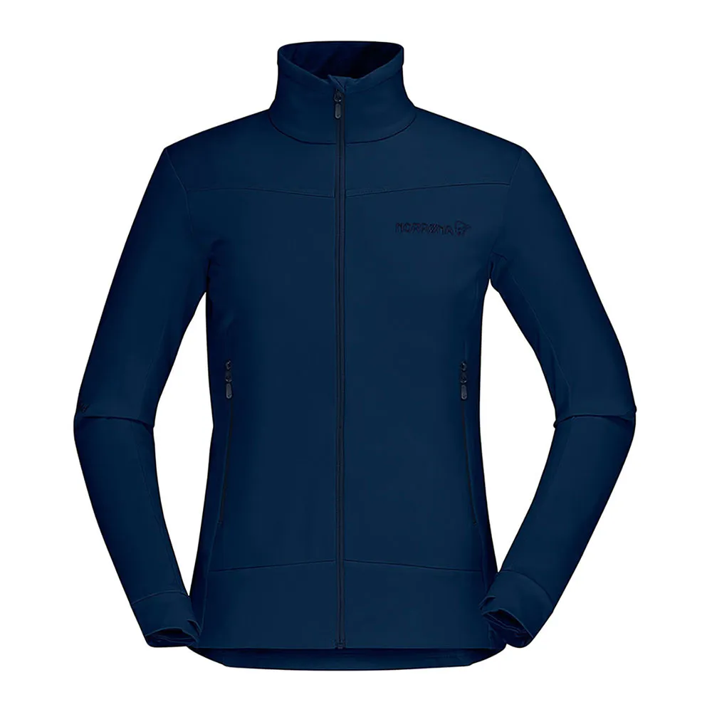 Norrona FALKETIND WARM1 STRETCH - Polaire Femme indigo night