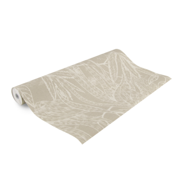 Vliesbehang Chaya taupe (dessin 125087)