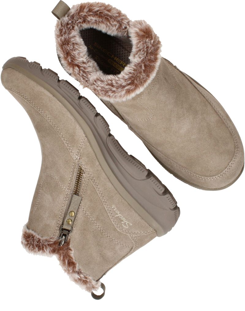 Skechers Slip-Ins Relaxed Fit Boots Beige Dames