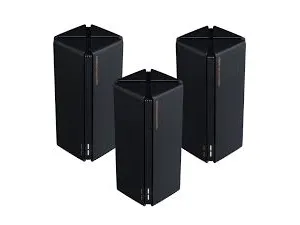 Xiaomi Mesh System AX3000 NE - Wi-Fi-system - (3 routere/forlængere) - op til 6500 sq.ft - mesh 1GbE - Wi-Fi 6 - Dual Band (pakke med 3)