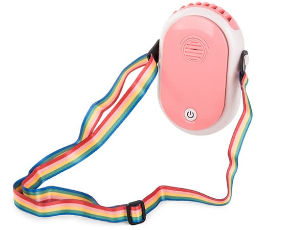 Halsvifte - Oppladbar vifte med nakkestropp