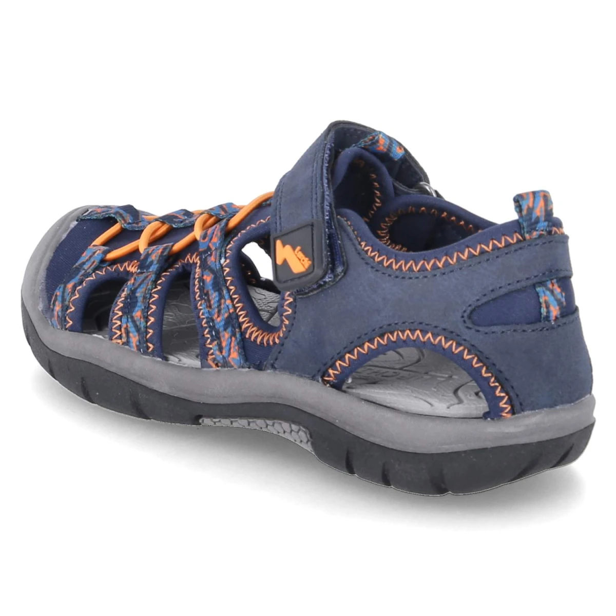 LurchiOutdoorsandalen - navy-orange