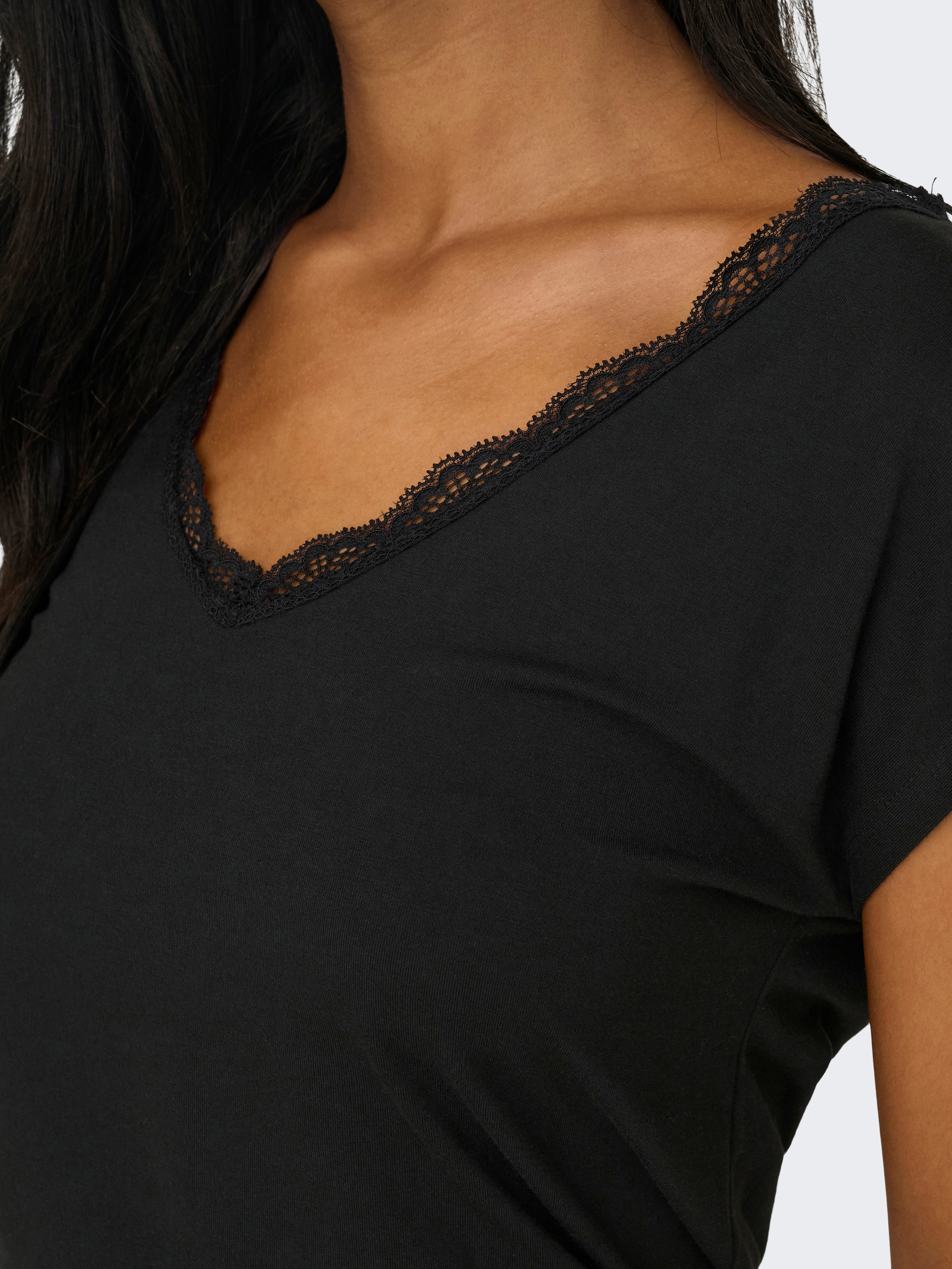 ONLMOSTER Top Black