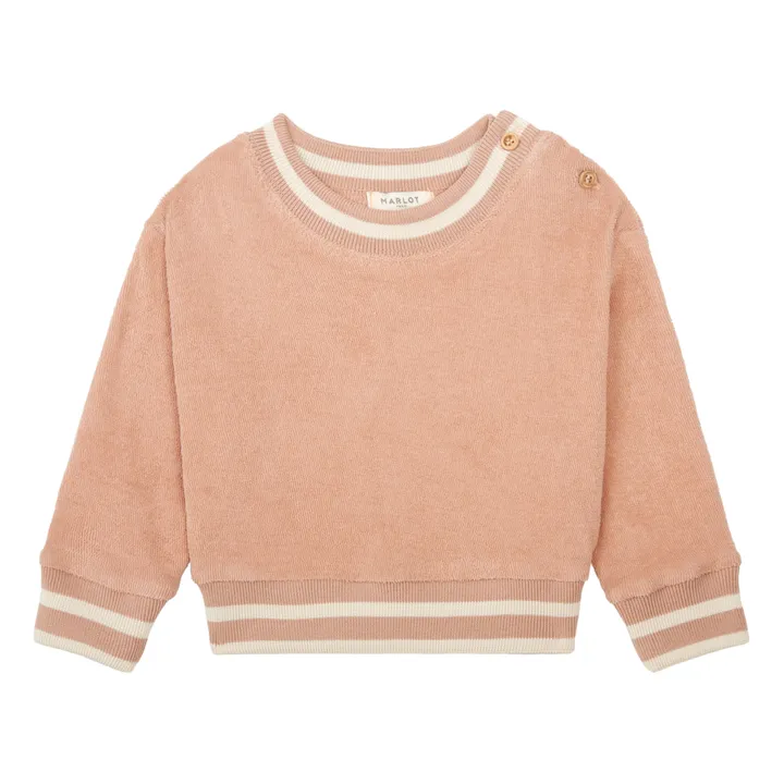 Marlot Paris Sweat Eponge Poppy | Rose poudré
