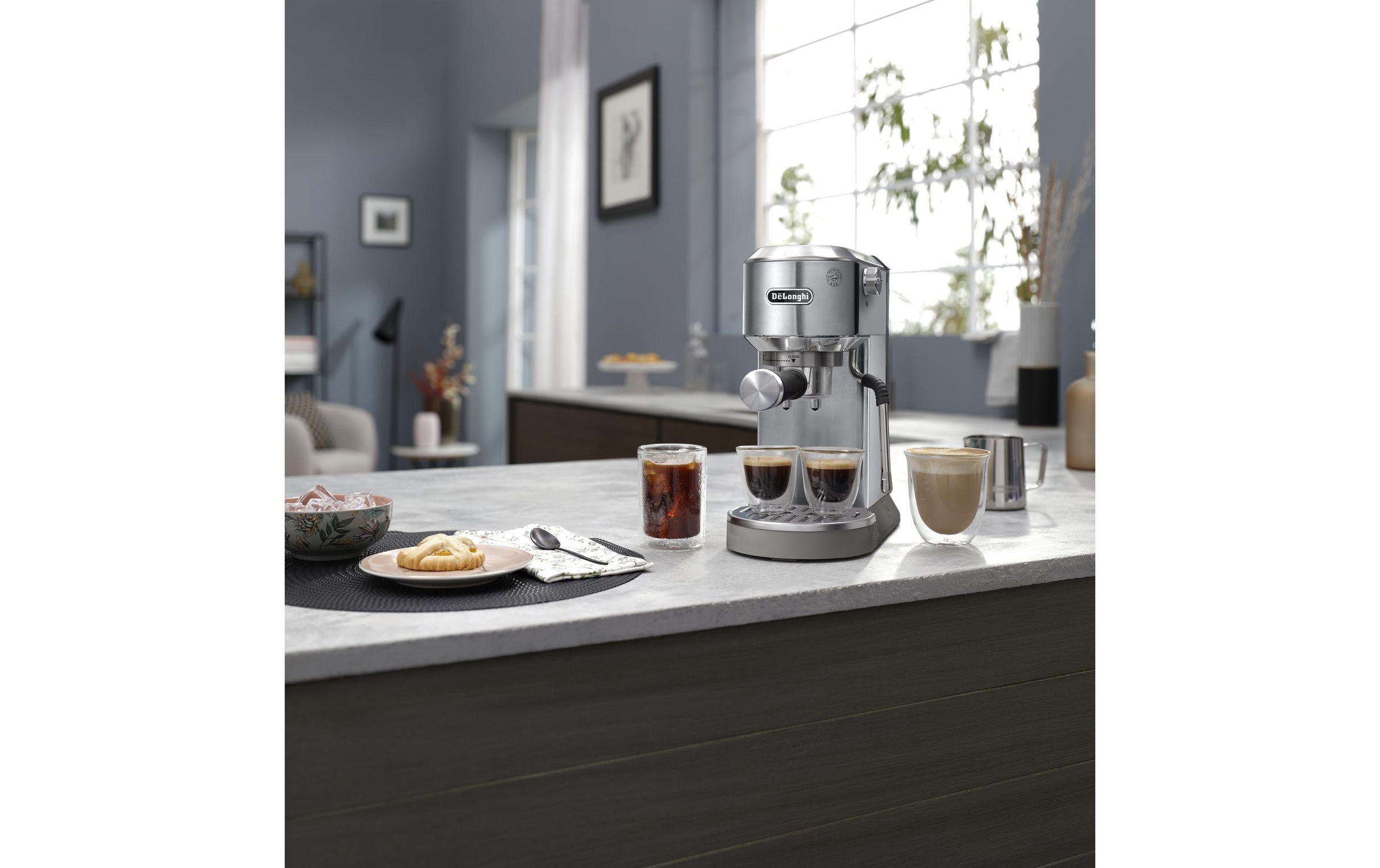 De'Longhi Siebträgermaschine »Dedica Duo EC890,M«