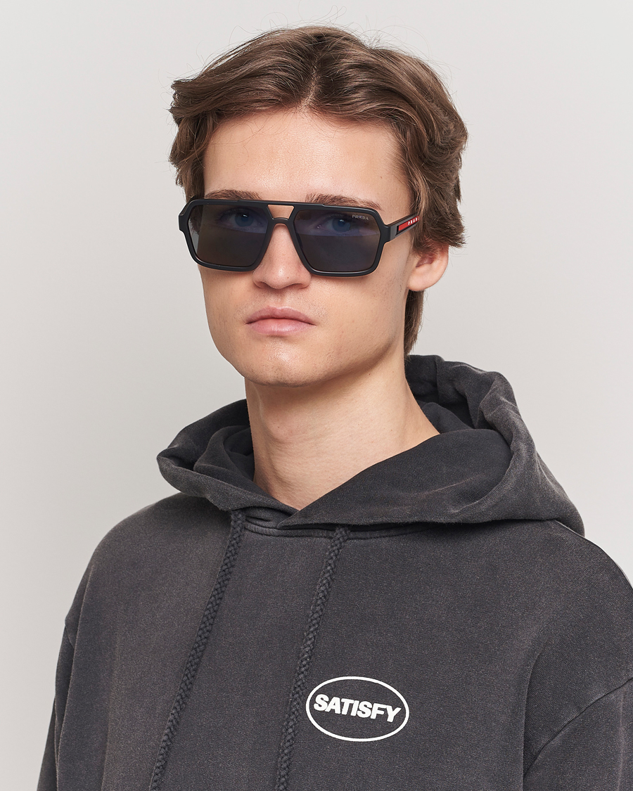 Prada Linea Rossa 0PS 01XS Sunglasses Black