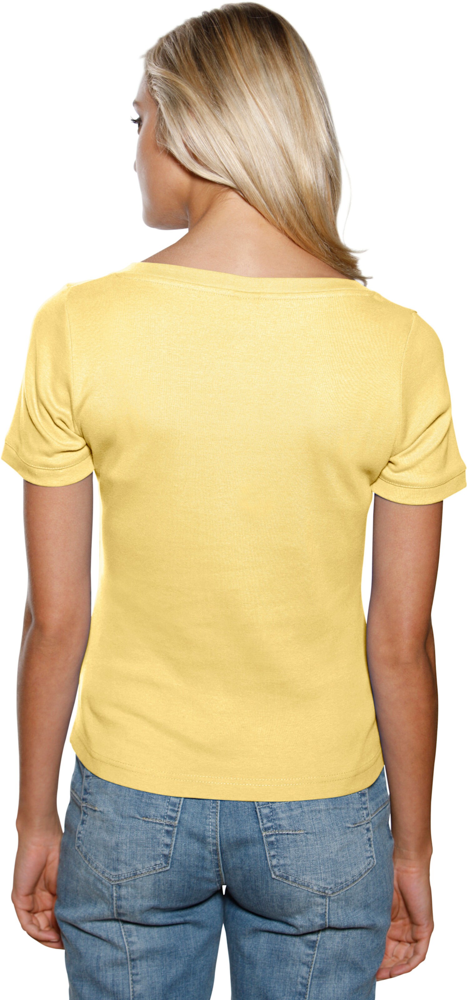heine Carré-Shirt in gelb