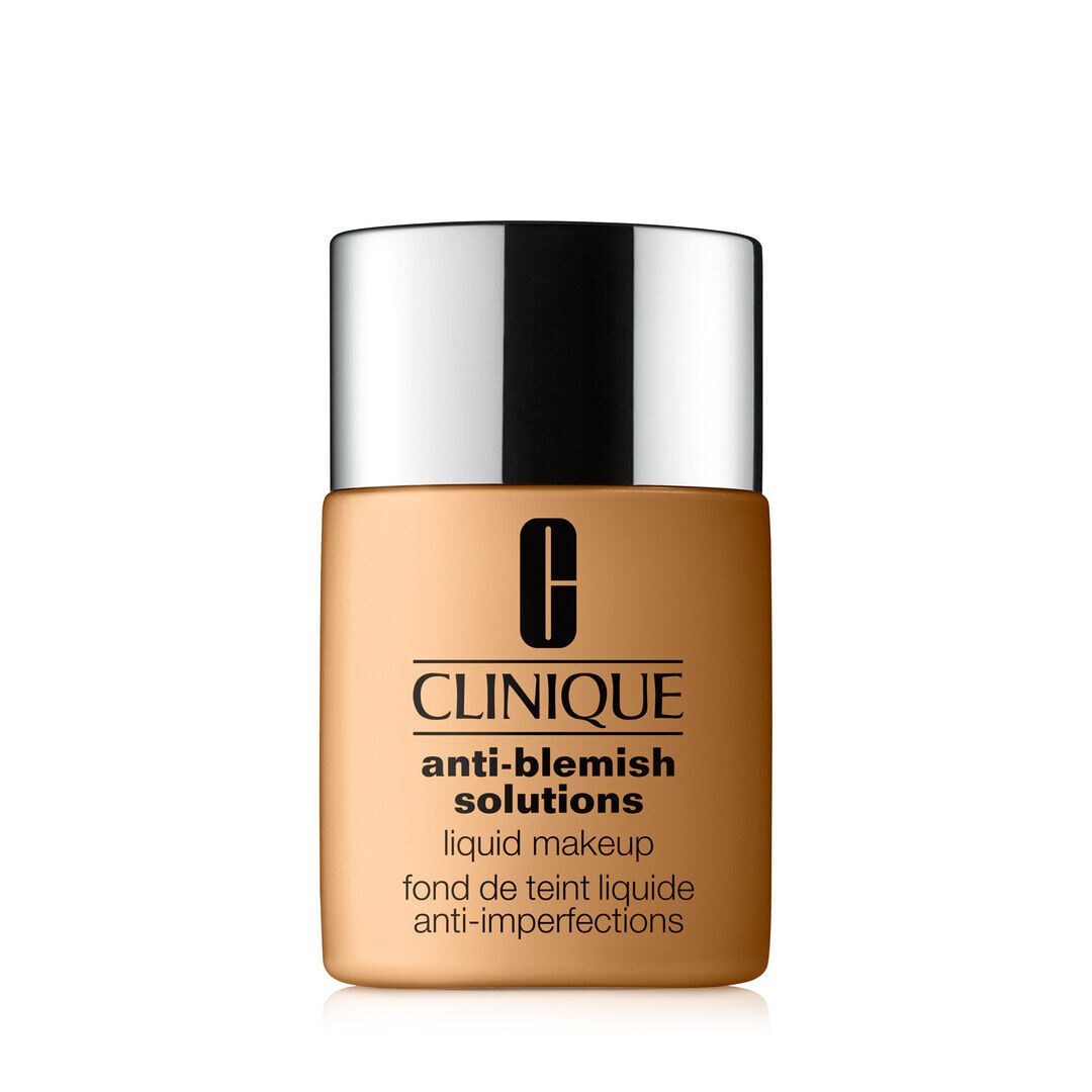 CLINIQUE Anti-Blemish Solutions Base de maquilhagem com cobertura mate natural