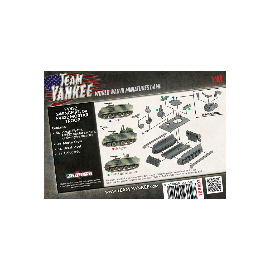 Team Yankee - FV432 or Swingfire Troop (Plastic)