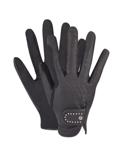 Elt Allrounder Ridingglove - Ruiteraccessoires - Zwart Kind 7-9 Jaar