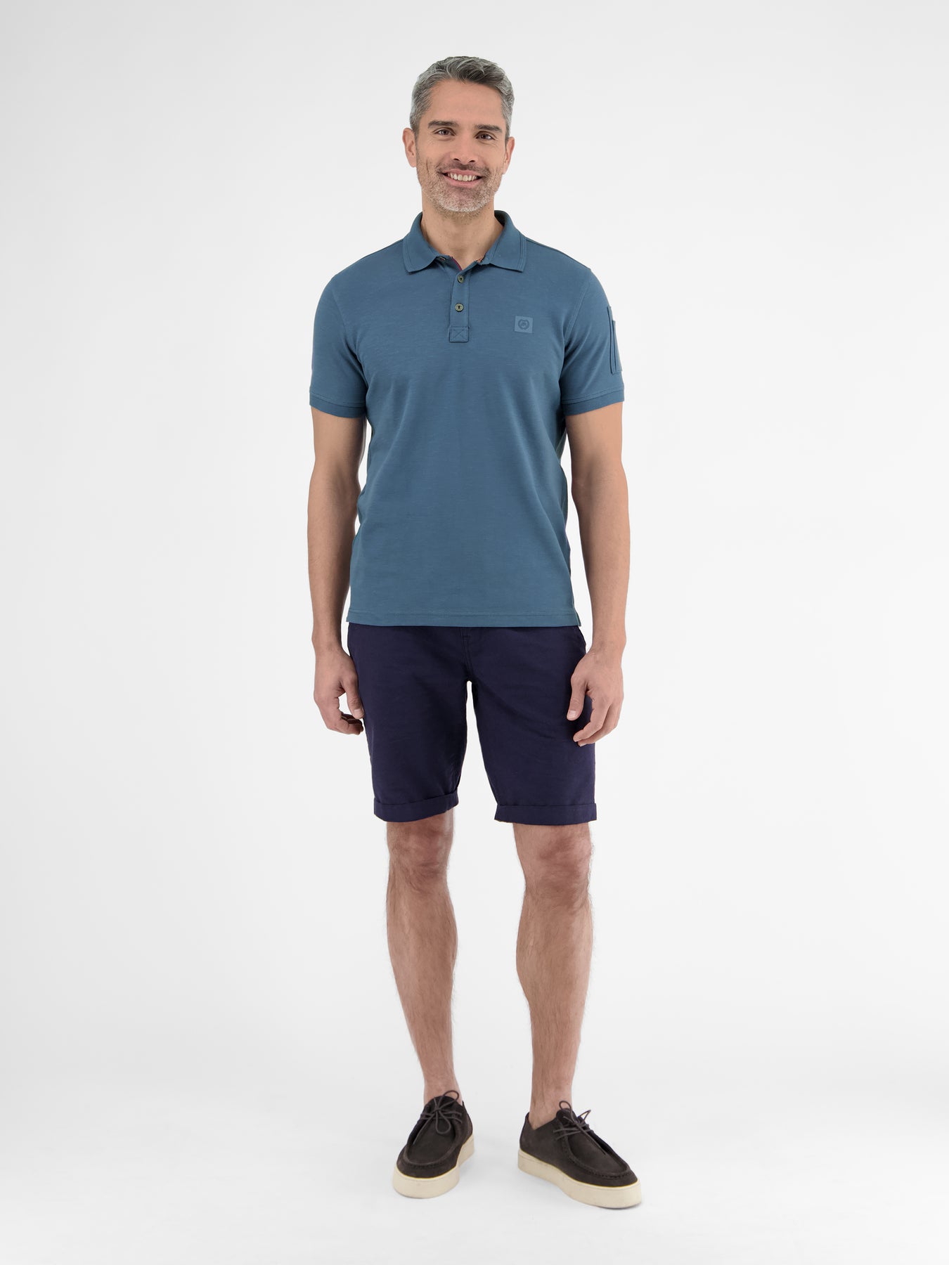Piqué-Poloshirt für Herren