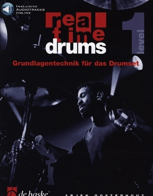 Real Time Drums, mit Audiotracks Online.Level.1