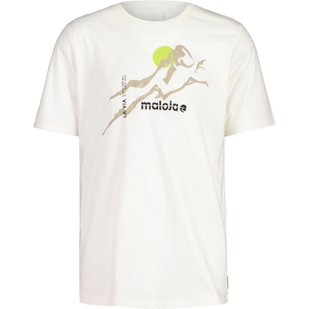 Maloja RainbachM. T-Shirt Shaded White Herren