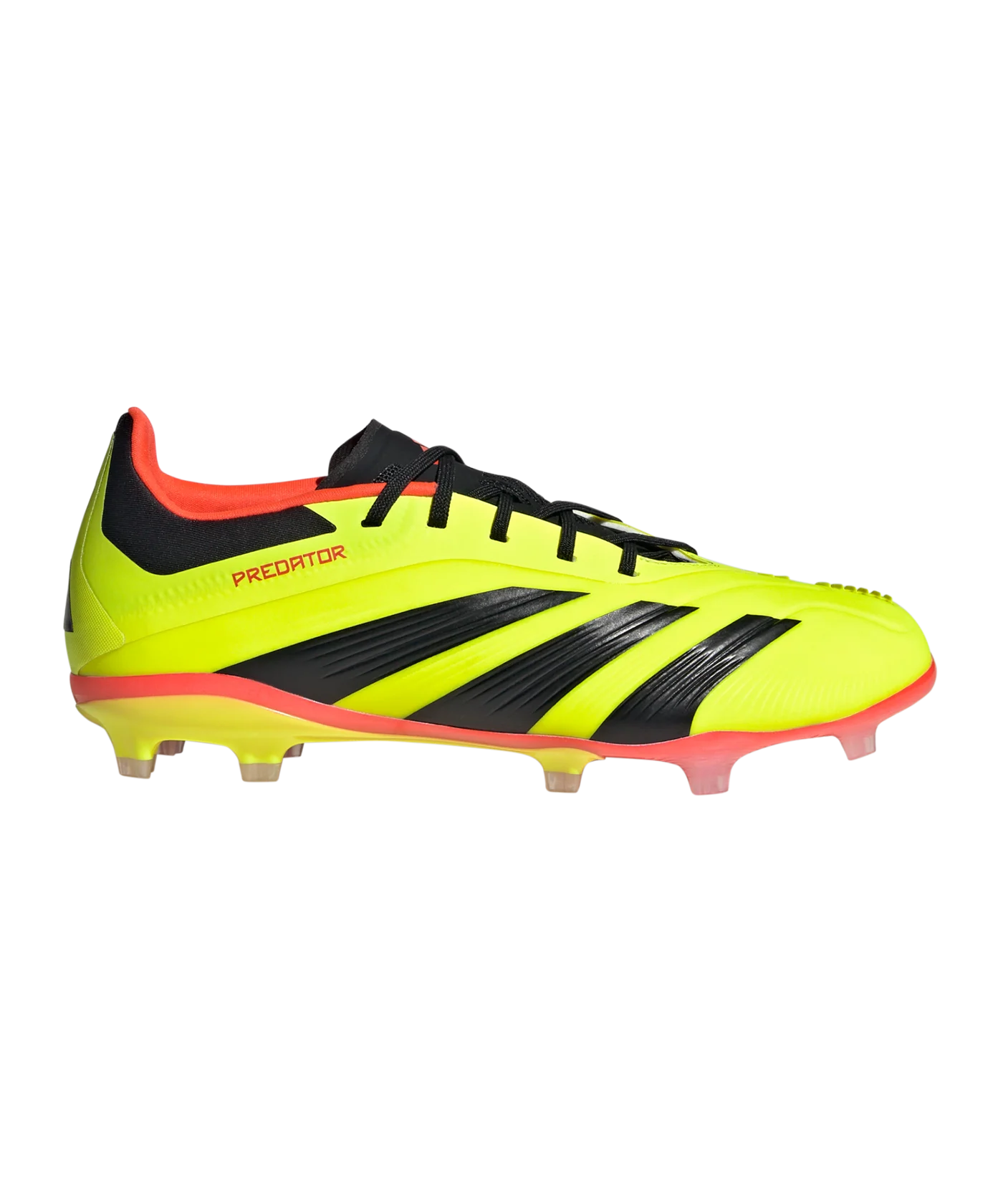 adidas Predator Elite FG Kids Energy Citrus Gelb Schwarz Rot