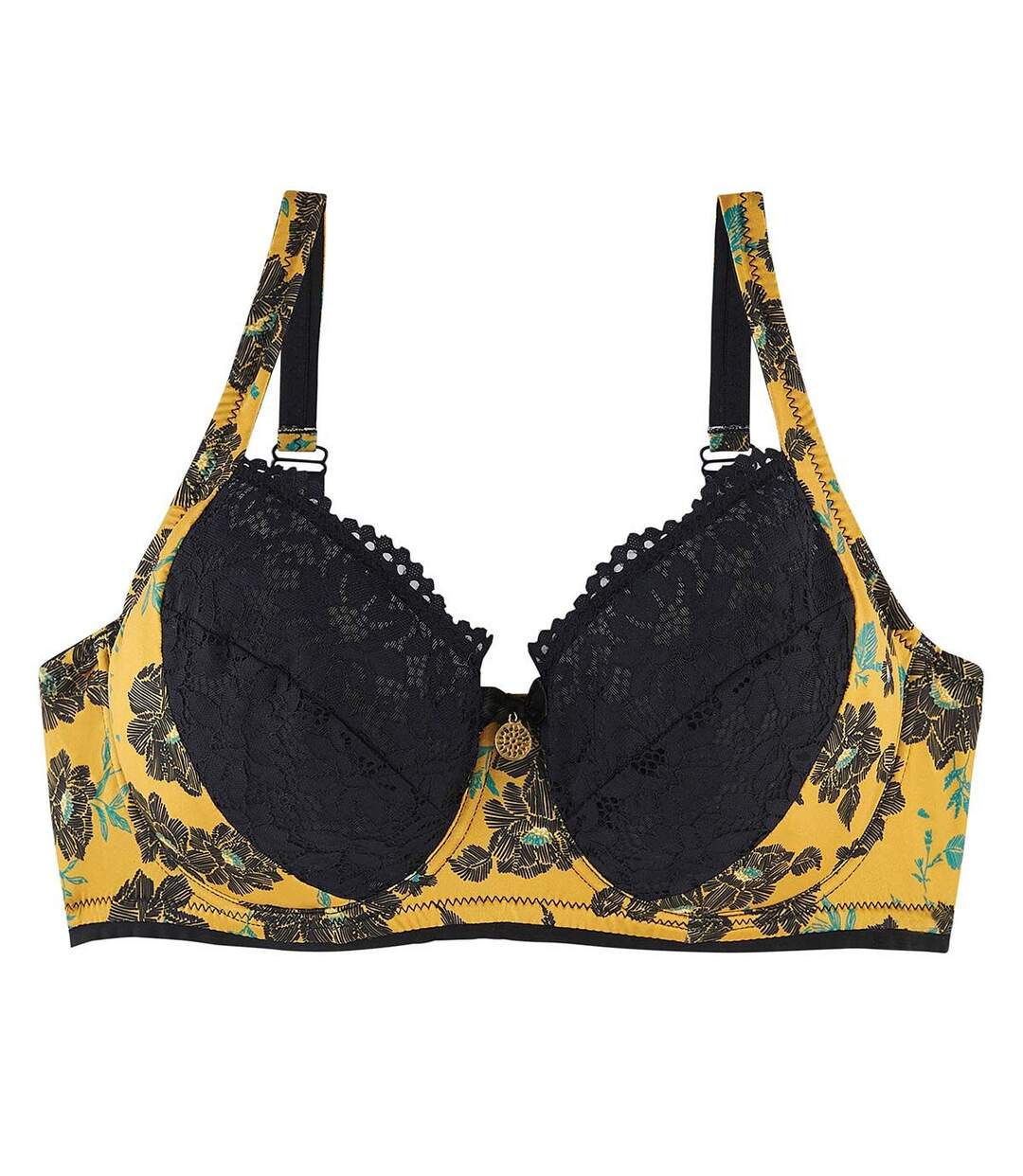 Soutien-gorge grand maintien jaune Babillages