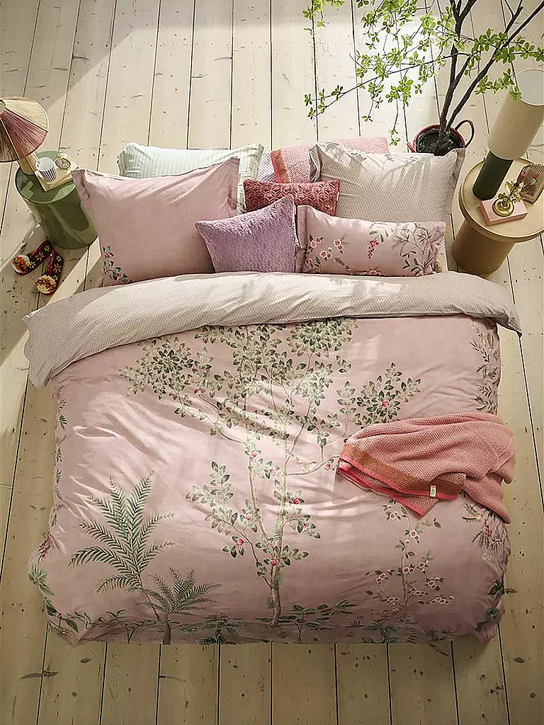 PIP STUDIO Perkal Bettwäsche FATA MORGANA 70x90cm/140x200cm Rosa rosa
