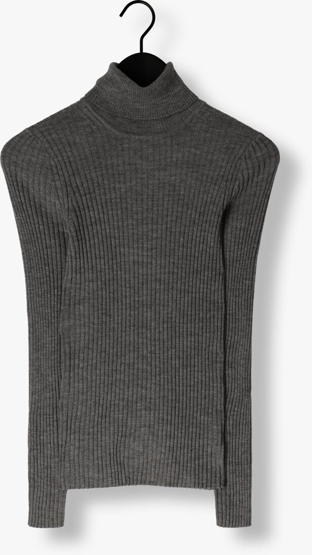 grijze herskind coltrui bob blouse