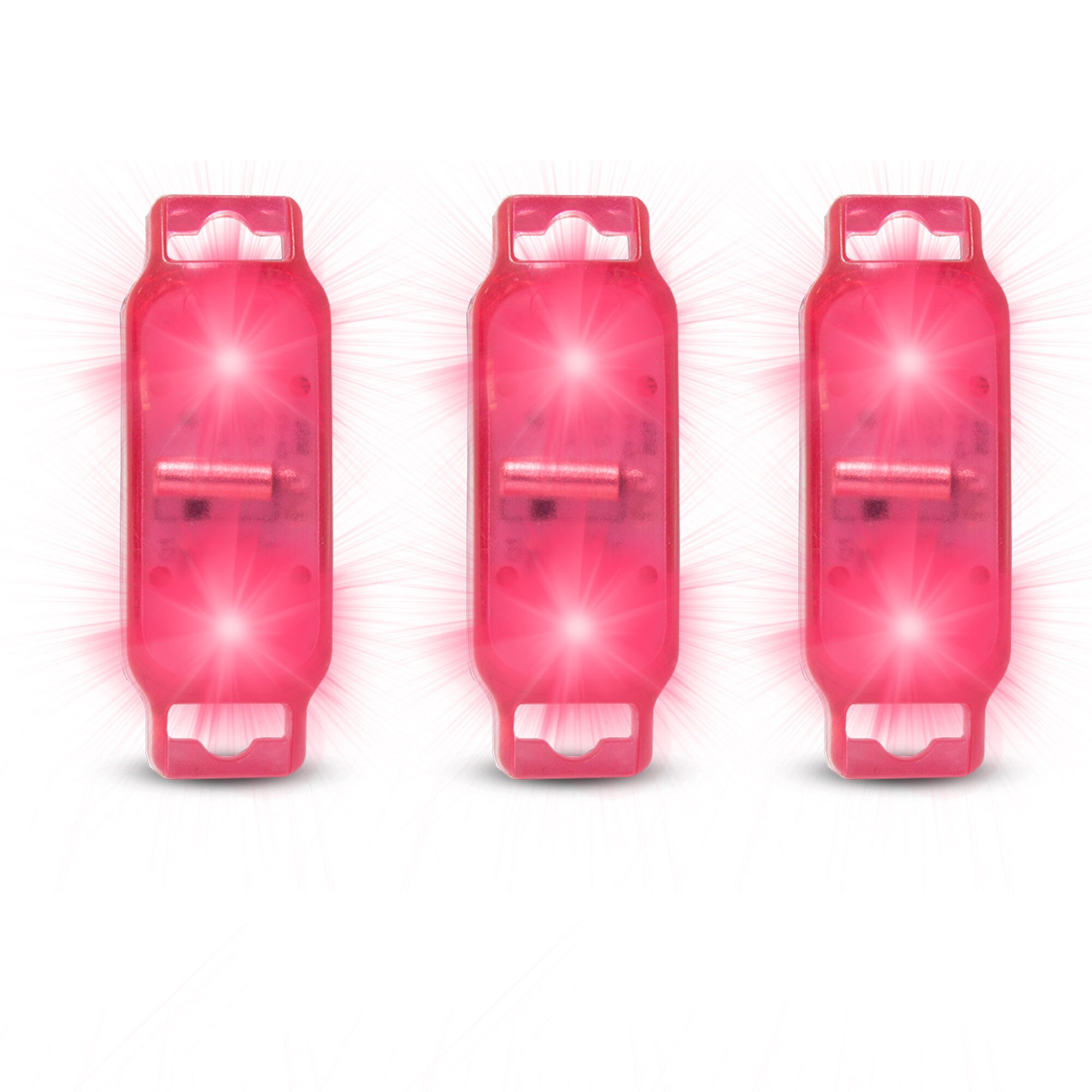 Miraval3x Blinkie Pink Mit Schlaufen zum Festmachen