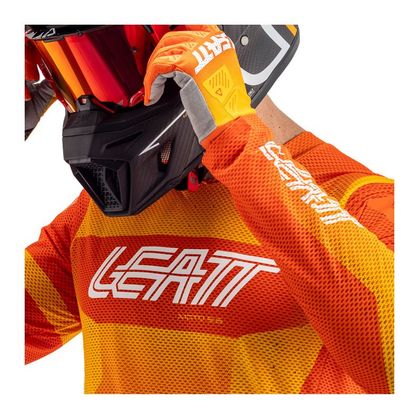 Maillot cross Leatt 5.5 ULTRAWELD 2025 - Orange / Noir