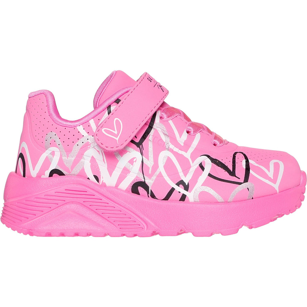 Køb Skechers Pink Uno Lite Love Levitate