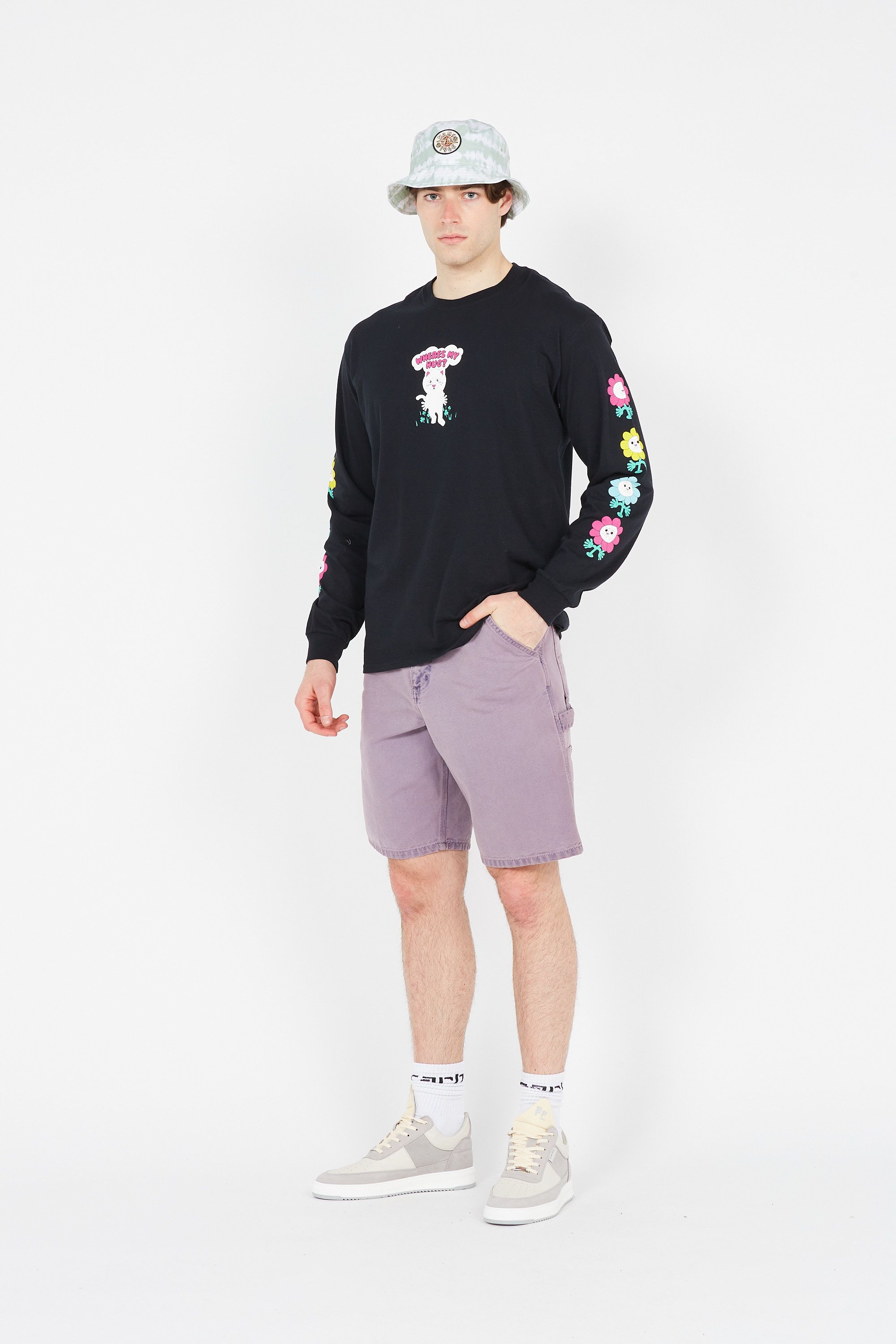 CARHARTT WIP Short SINGLE KNEE Violet