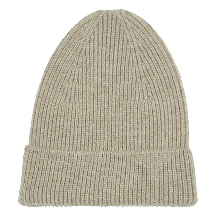 Hvid Bonnet en Mérinos Fonzie | Beige