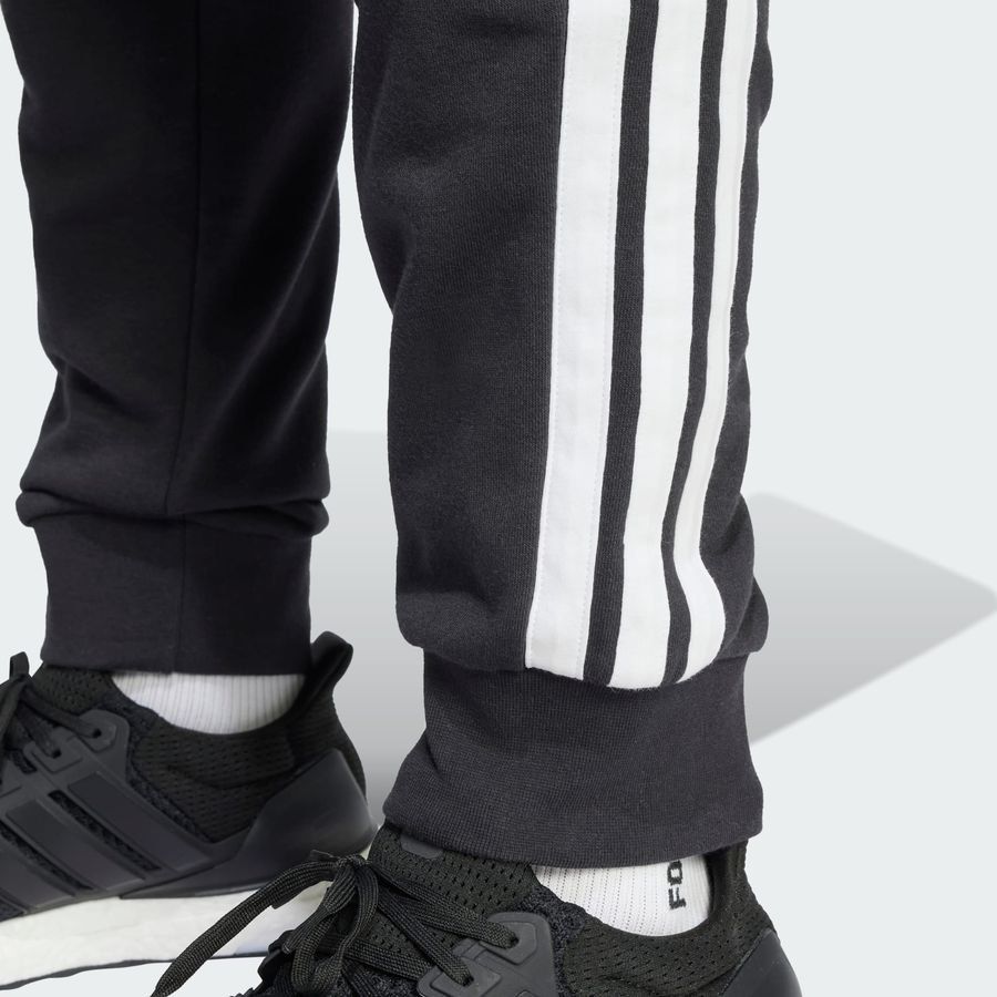 Adidas Pantalon French terry 3 bandes Essentials