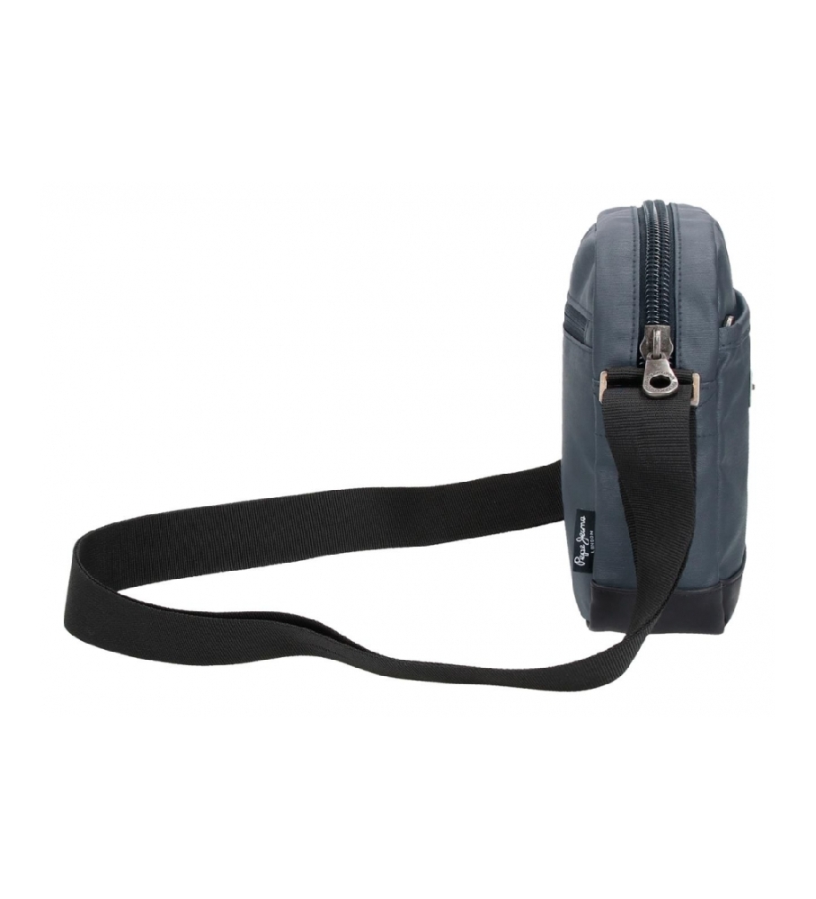Bolsa de ombro pequena Pepe Jeans Hatfield, azul marinho