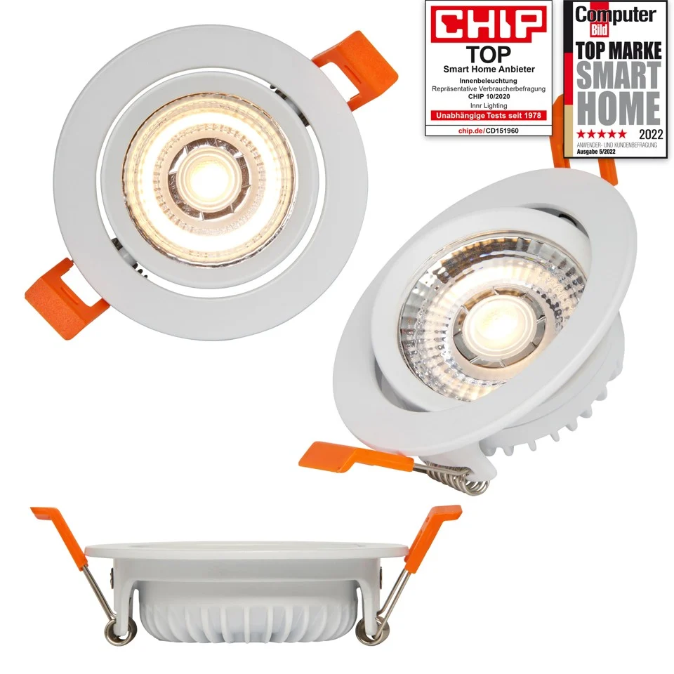 Innr - Recessed Spot Light White - 3 Pack - Zigbee