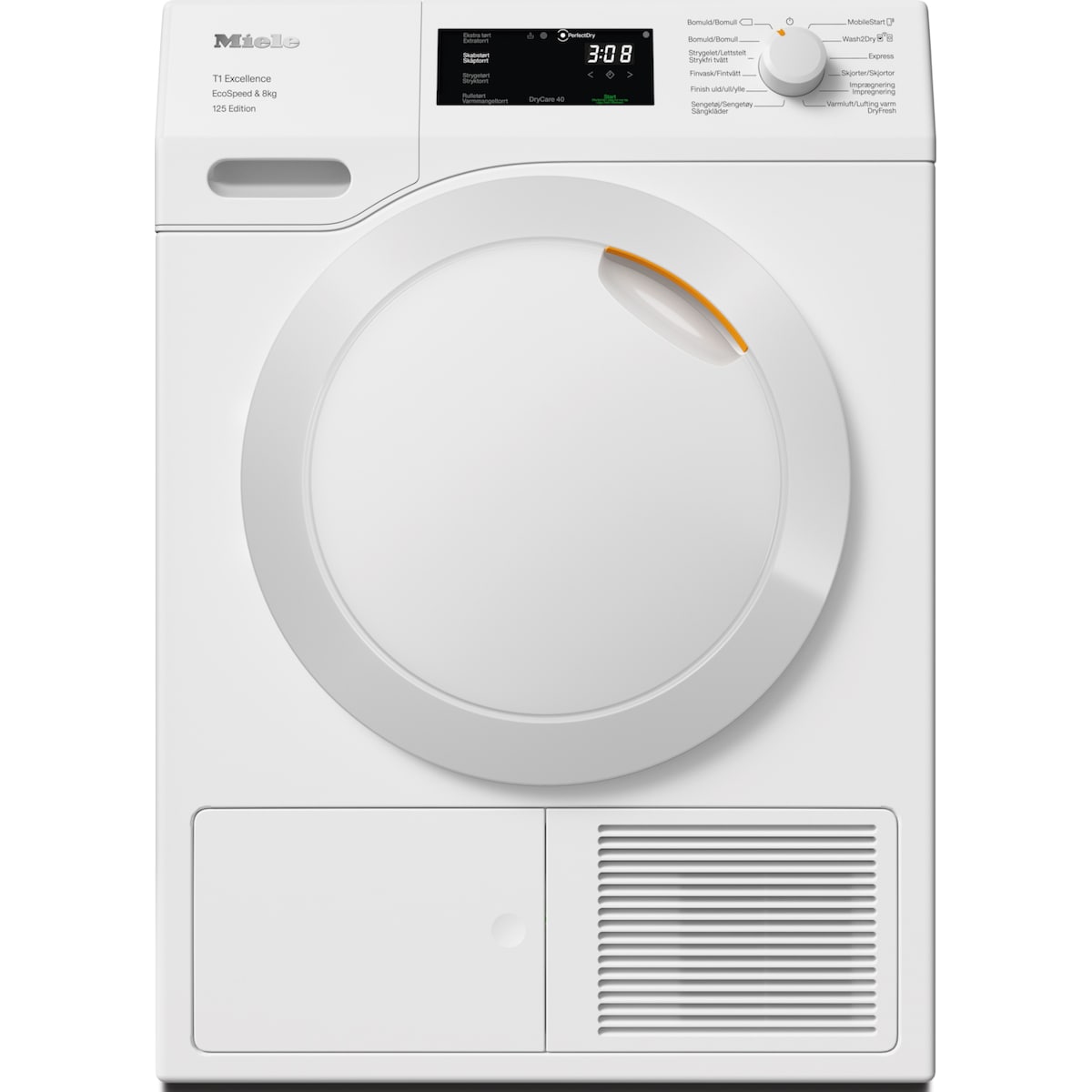 Miele Tørketrommel TEC675WP 125 Edition (Lotushvit)