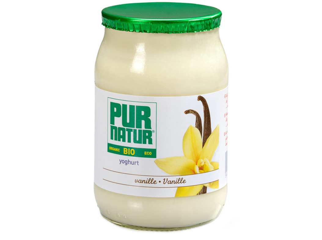 IOGURTE PUR NATUR BIOLÓGICO AROMA DE BAUNILHA 150G