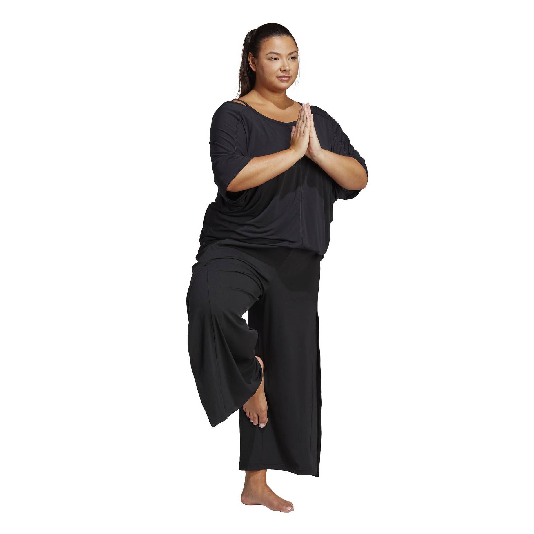 adidas Performance| Damen Sportshirt YOGA ST O T PS