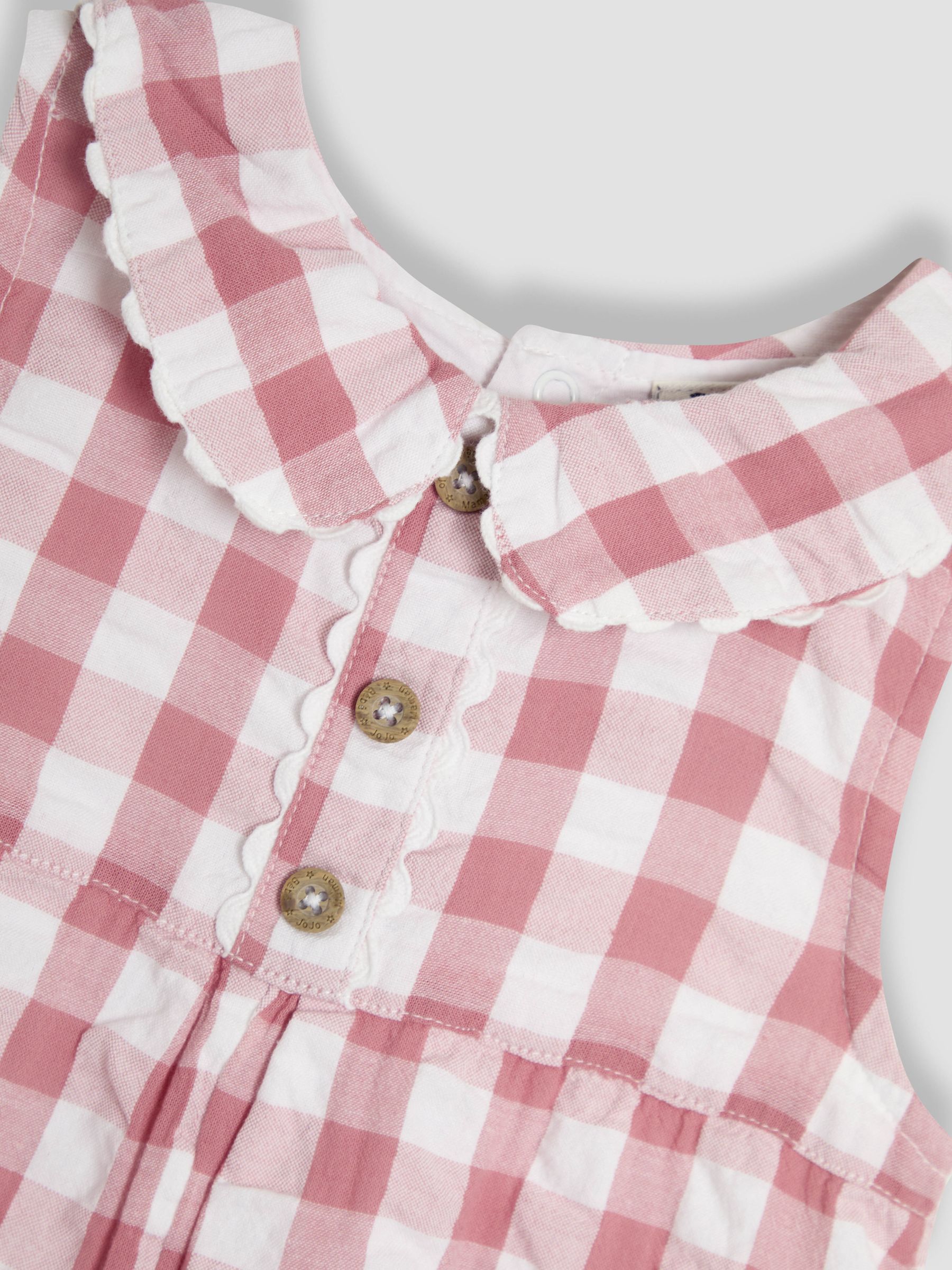 JoJo Maman Bébé Peter Pan Collar Dungarees