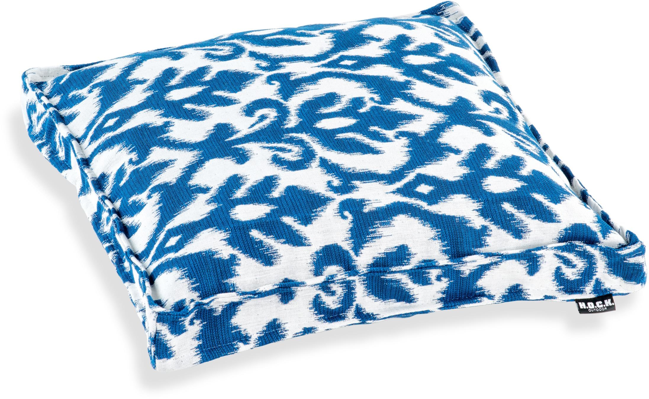 H.O.C.K. Sitzkissen »Gorsay blue No 16« mit tollem Muster