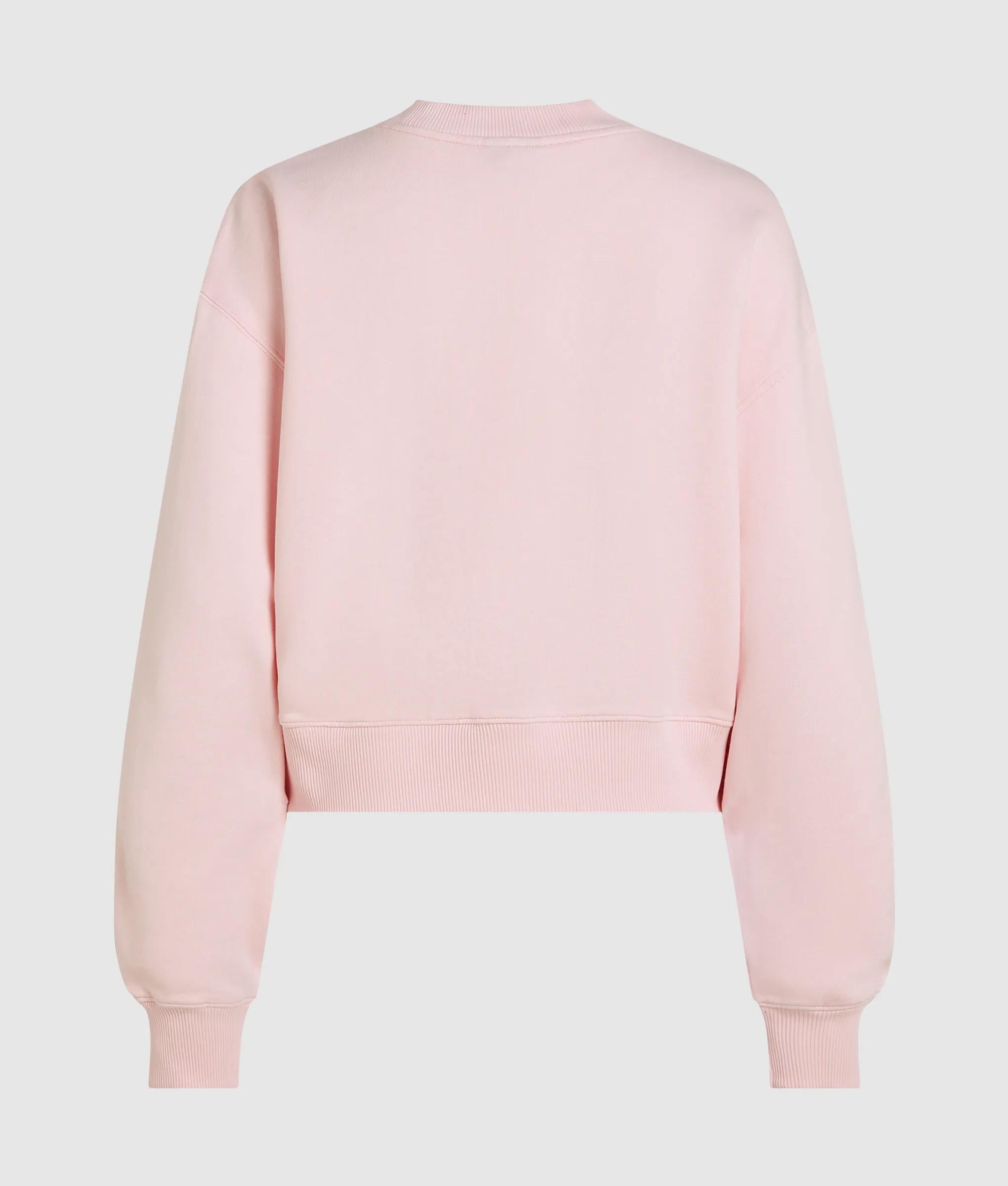 Mouw met ruches sweatshirt