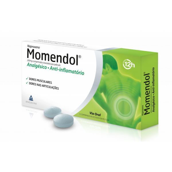 Momendol 200mg 12 Comprimidos Revestidos