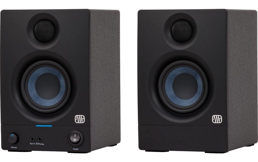 Studiomonitore Eris 3.5 (2 Gen.) SchwarzAktive 3.5-Zoll-Medienreferenzmonitore