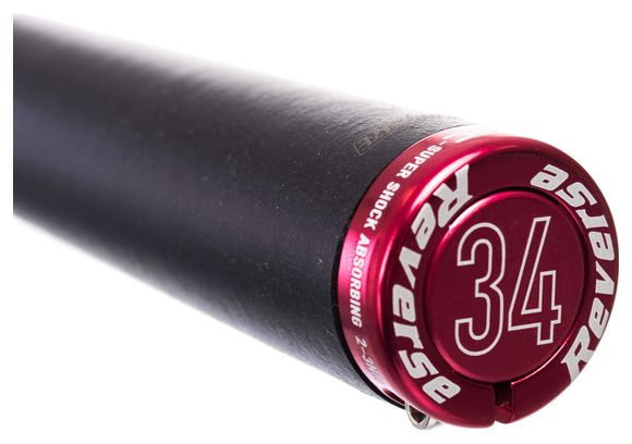 Paire de Grips Reverse Seismic XL Noir/Rouge