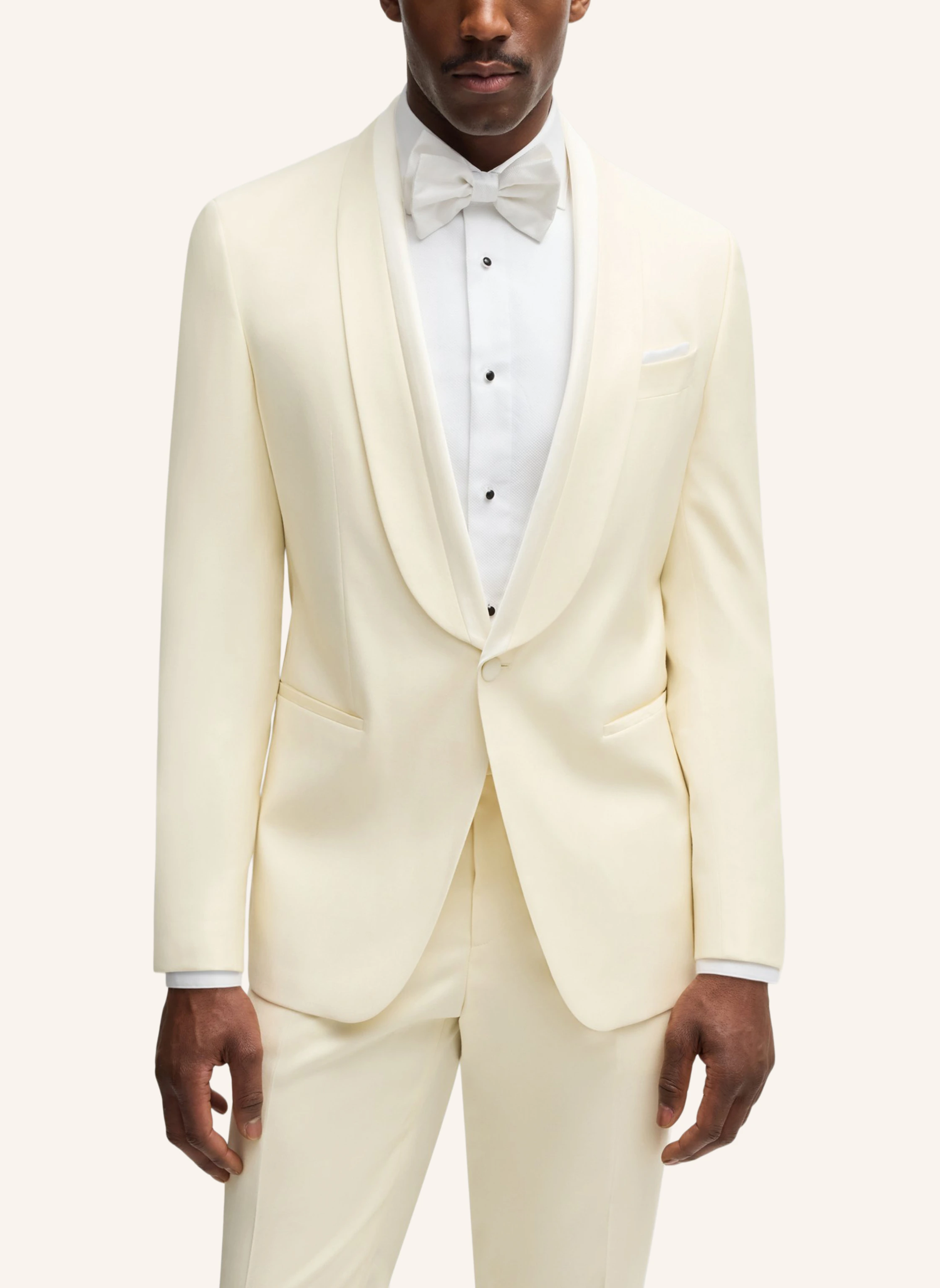 BOSS Business Anzug H-HUGE-2PCS-S-TUX252 Slim Fit