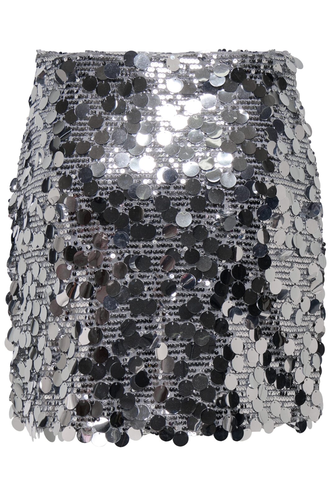 Only Onljadel Sequins Skirt 4732778 silver w silver sequins