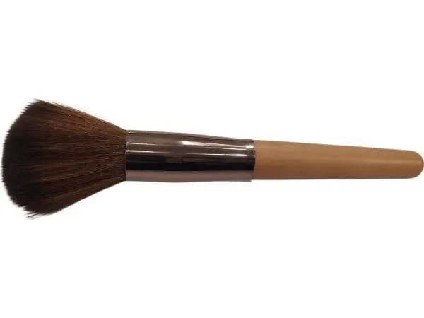 HISKIN_Gold powder brush with long handle