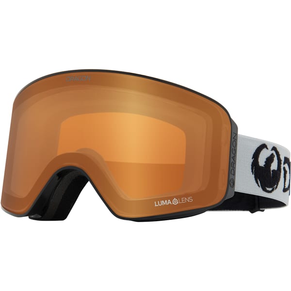 Masque de ski DRAGON NFX MAG OTG BONUS CLASSICGREY/LLGOLDION+LLAMBER