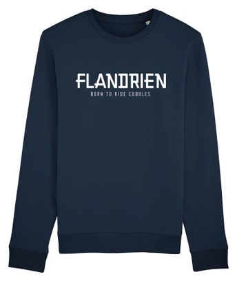 Sweat Unisexe Çois Flandrien Bleu
