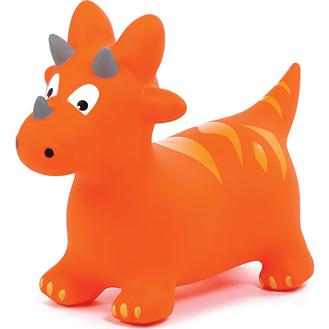 LUDI dino som hoppedyr - orange